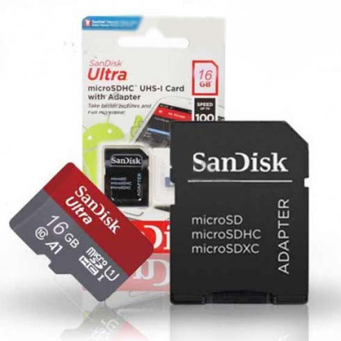 رم 16 گیگ سن دیسک(Sandisk) سرعت 100 Mb/s