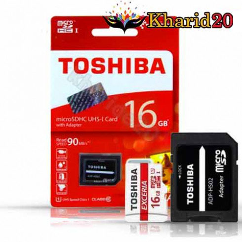 رم 16 گیگ توشیبا(Toshiba) سرعت 90 Mb/s به همراه خشاب
